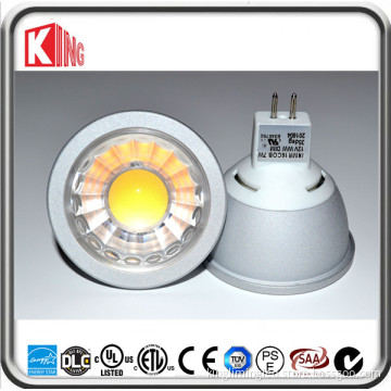 7W gu5.3 dimmable LED spot lamp